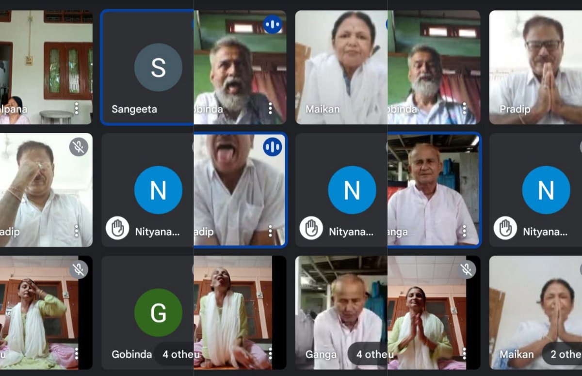yoga_land's tweet photo. 💐----------------------🧘‍♀️🧘‍♂️--------------------💐

Assam #Sonitpur yog Shivir/centres 

Yog Mitra...  #Ripon  #Manju and #Dulumoni Phukan ji 

Date...10.07.2023--------------------🧘‍♀️🧘‍♂️ https://t.co/6tmXiIVQml