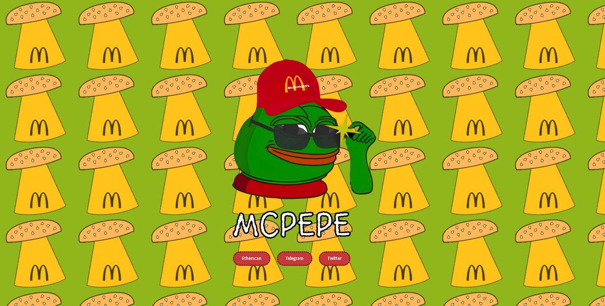 erc_mcpepe's tweet photo. Launching soon 👀👀👀

#Mcpepe #ETH #ERC #1000x https://t.co/YOCbWtoy2I