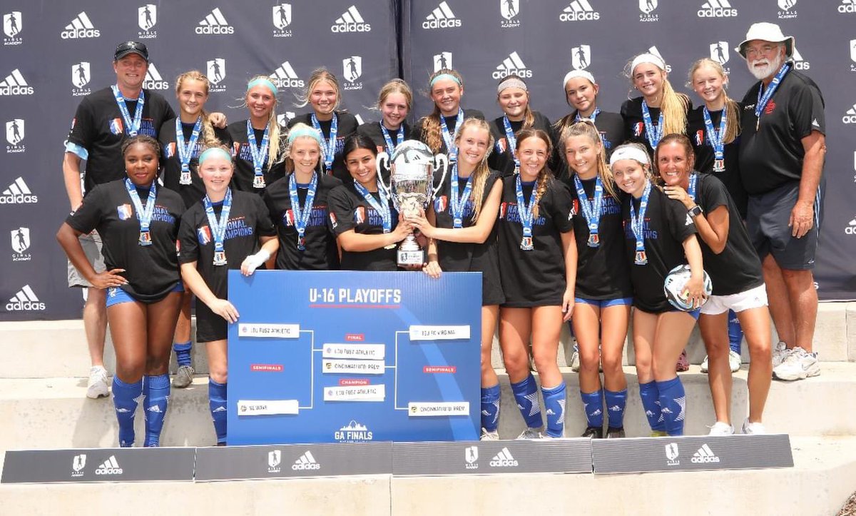 National Champions!! So incredibly proud of this crew! They played with passion, heart and grit and got it done! ❤️ them so much! Live it up, you deserve it!