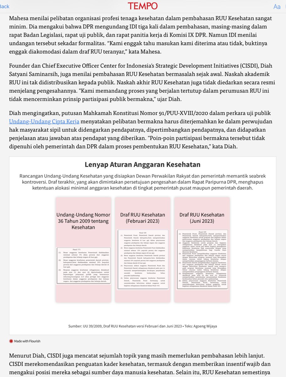 Panas Menjelang Pengesahan RUU Kesehatan

Senin, 10 Juli 2023

Tempo