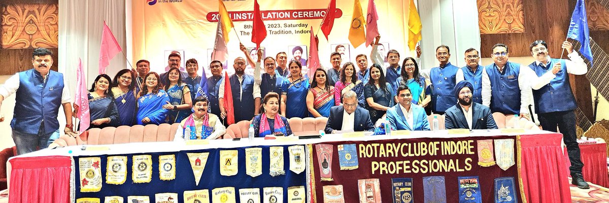 Rotary Club of Indore Professionals tweet media