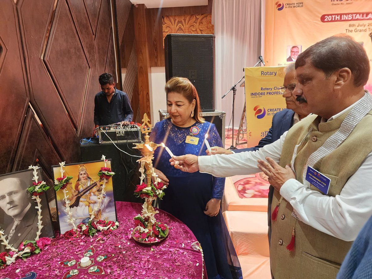 Rotary Club of Indore Professionals tweet media