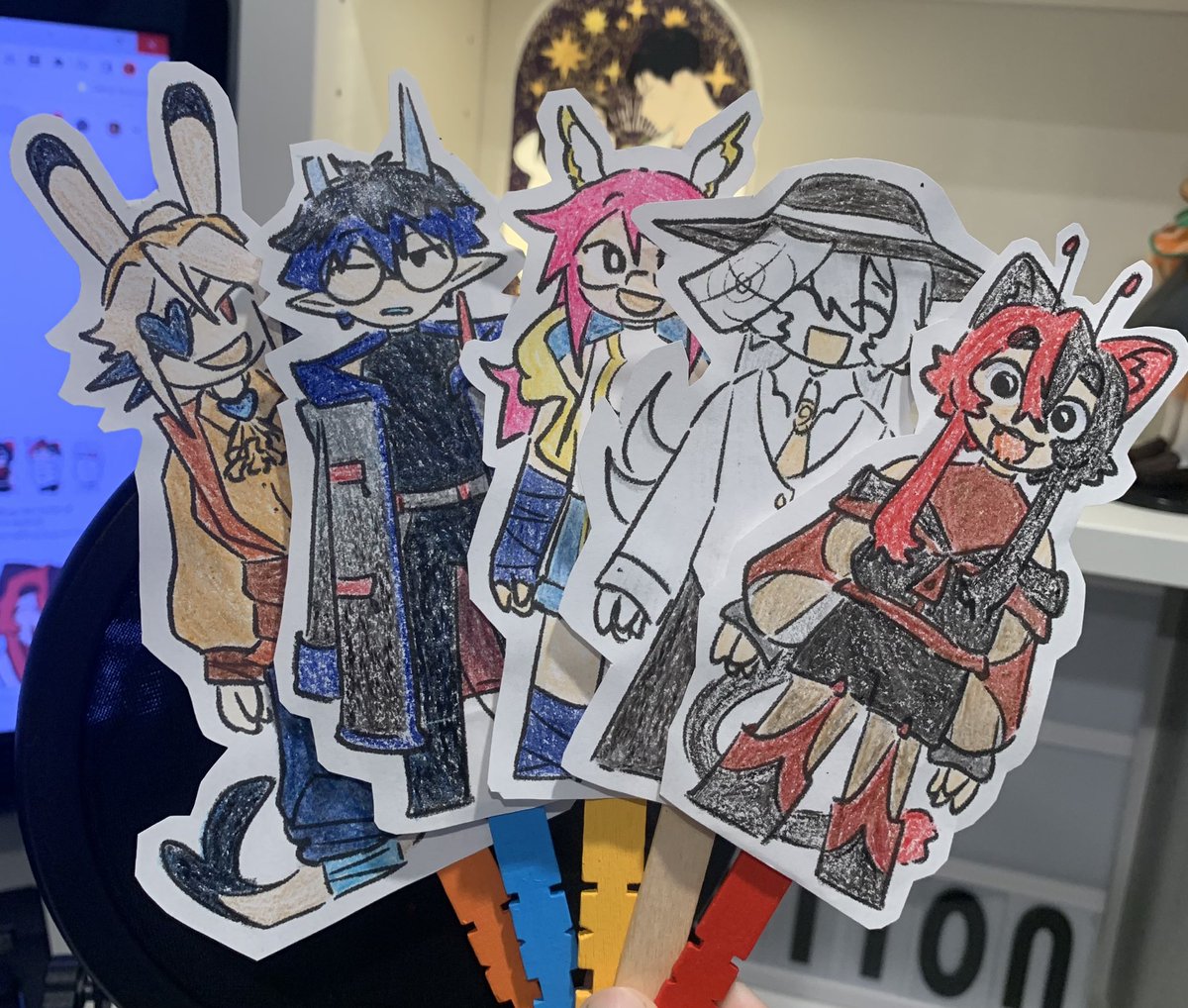 coa_twt's tweet photo. kaloscope puppets :) https://t.co/KYIfqUbt9z