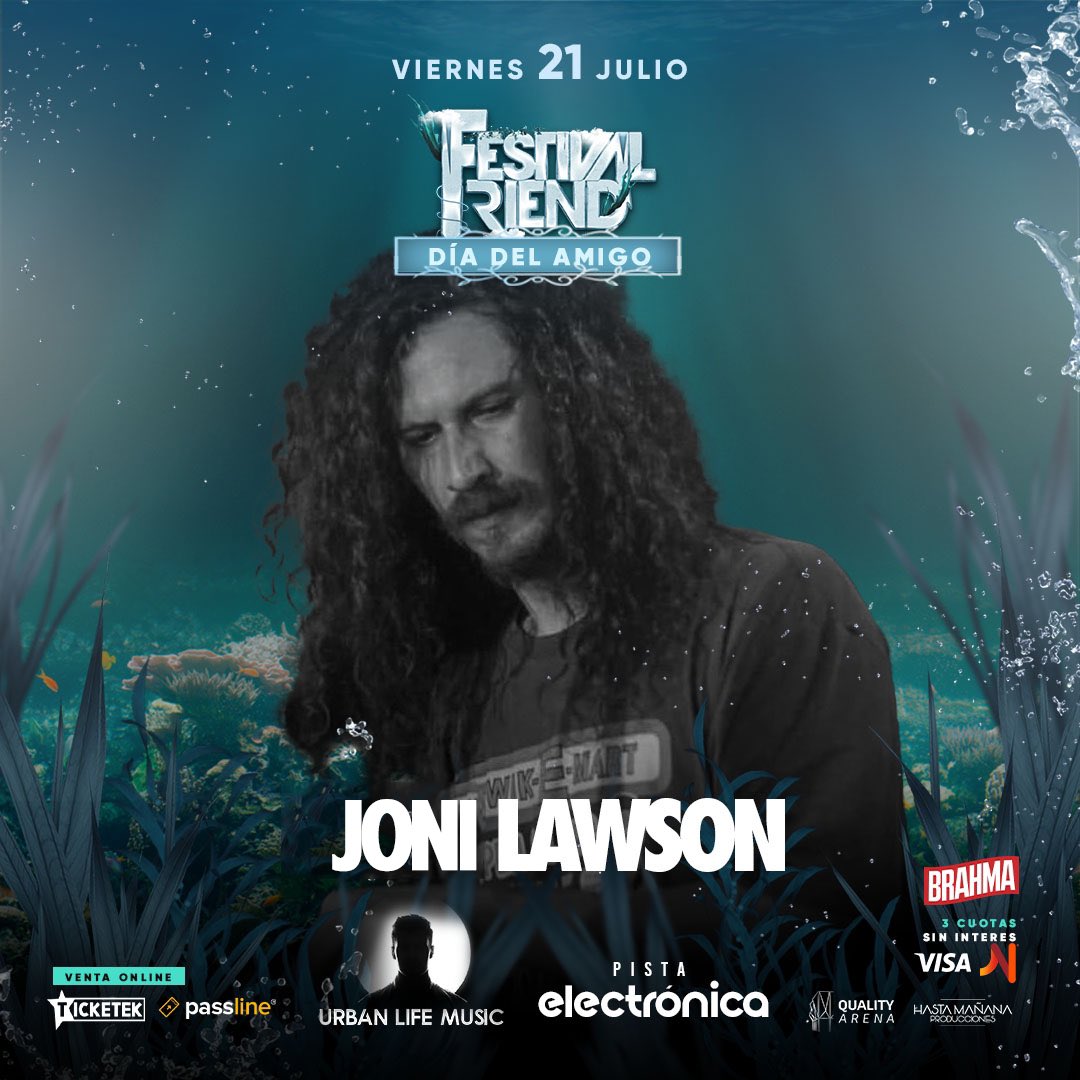 Boooommm
Los espero que voy a estar tocando en el festival friend en @qualityespacio 
El viernes 21 de julio para el día del amigo !!!!
🫶🫶🫶🫶

Anticipadas por acá 

passline.com/eventos/festiv…