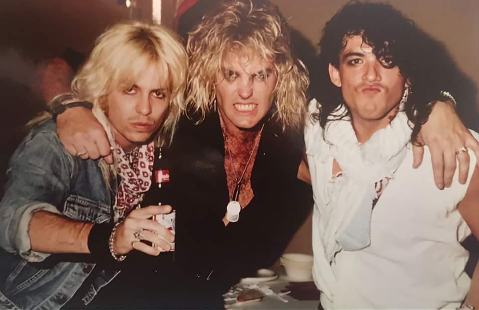#VinceNeil with #RobbinCrosby and #StephenPearcy of #Ratt 

#motleycrue #80s #1980s #80smusic #1980smusic