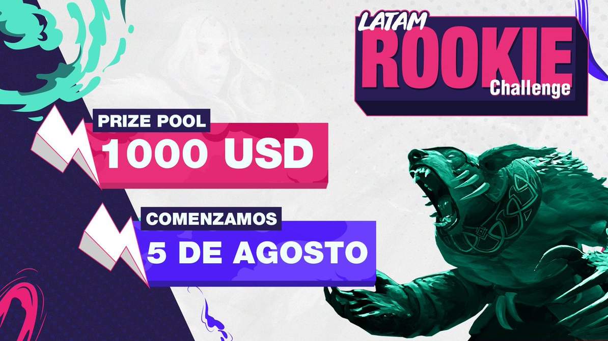 🔥Tú lo pediste y nosotros lo hacemos realidad

Ya puedes inscribirte en la primera clasificatoria de la #LATAM Rookie Challenge de #Dota2

32 equipos buscando avanzar a la fase de grupos y😍😍😍😍 #dota2art #TrueSight #ESLProTour #TI11;  
Original: CGaming_LatAm