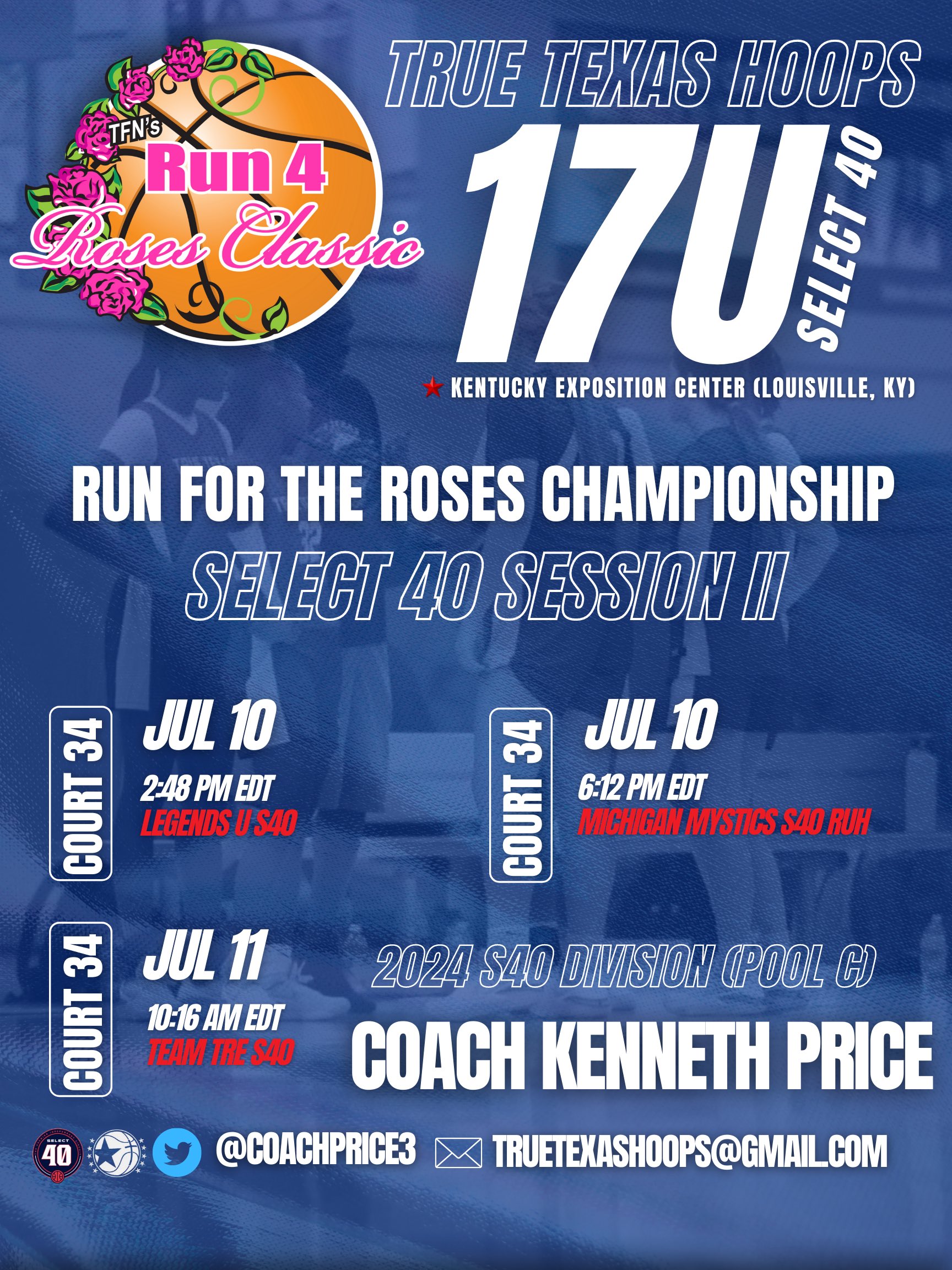 True Texas Hoops on Twitter "🌹Run 4 The Roses Championship 🔹True Texas