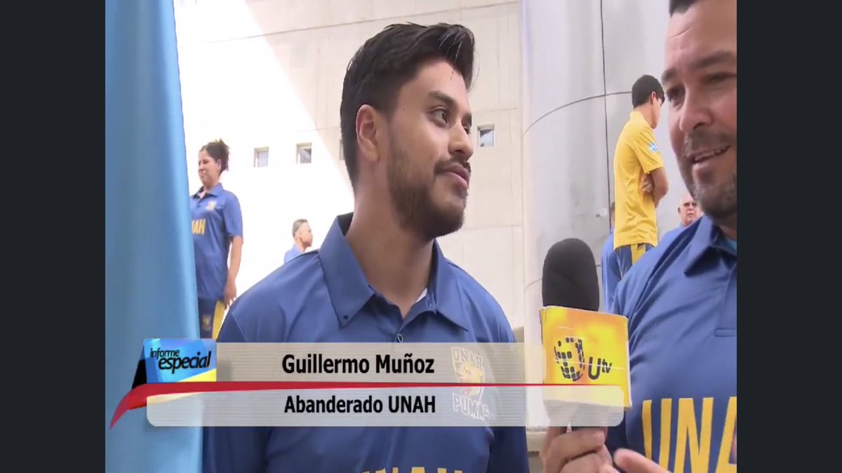GmunozTT's tweet photo. Con mucha alegría a despedirme con mis últimos juegos deportivos centroamericanos universitarios San Salvador 2023 previo a mi titulación de pregrado.
Me siento con mucha honra de ser escogido como el atleta abanderado de la delegación de mi alma mater @UNAHoficial 
¡Vamos Pumas! https://t.co/sBMy0N9sVl