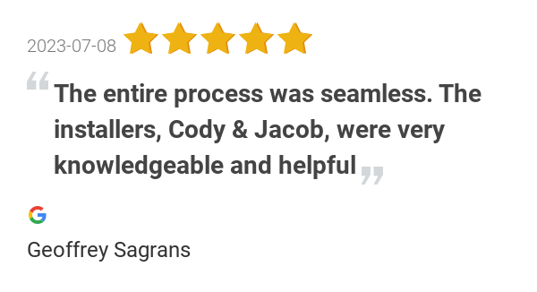 FunSolar's tweet photo. New 5.0-star Review: "The entire process was seamless. The installers, Cody &amp; Jacob, were very knowledgeable and... https://t.co/v8HCYD2sdl