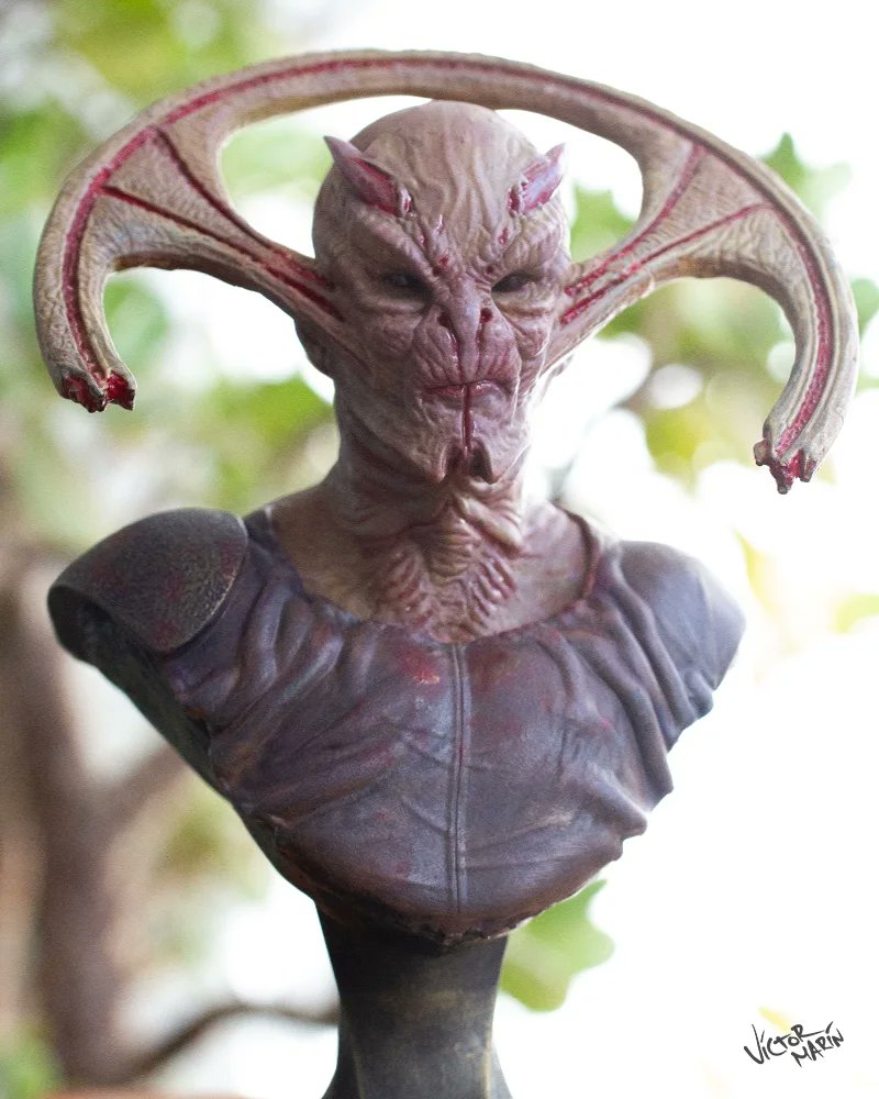 victorinvictus's tweet photo. O-Demon
Part 1 of 2

Concept, sculpt and paint by me
19,5cms height

Thanks to my dear student @Shooterdesign2 for helping me with the slice 3d printing process

#demon #darkart #horror https://t.co/YIPbC3978k