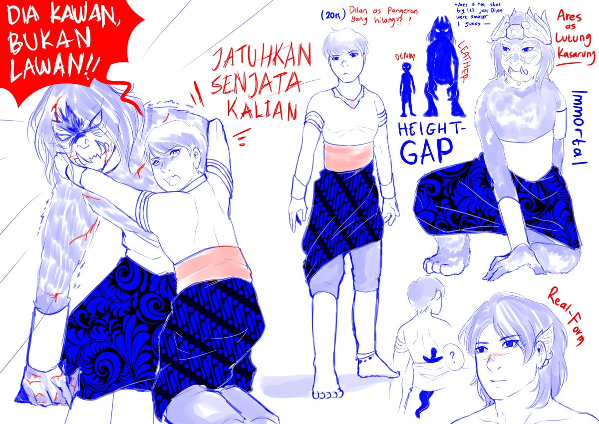 #JuliKopulasi Day 3  
[Cerita Rakyat]  

with a little twist
🔞 in reply

#warnajuli