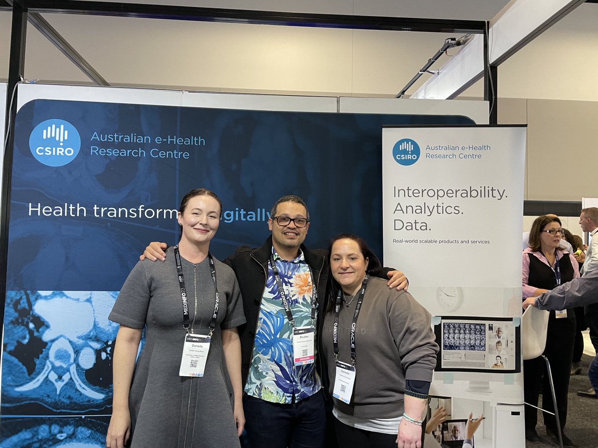 Saludax's tweet photo. Daniels &amp; Danielles at #MedInfo23 ⁦With @DizZleB07⁩ &amp; Danielle Tavares-Rixon https://t.co/AiBsNZVMZf