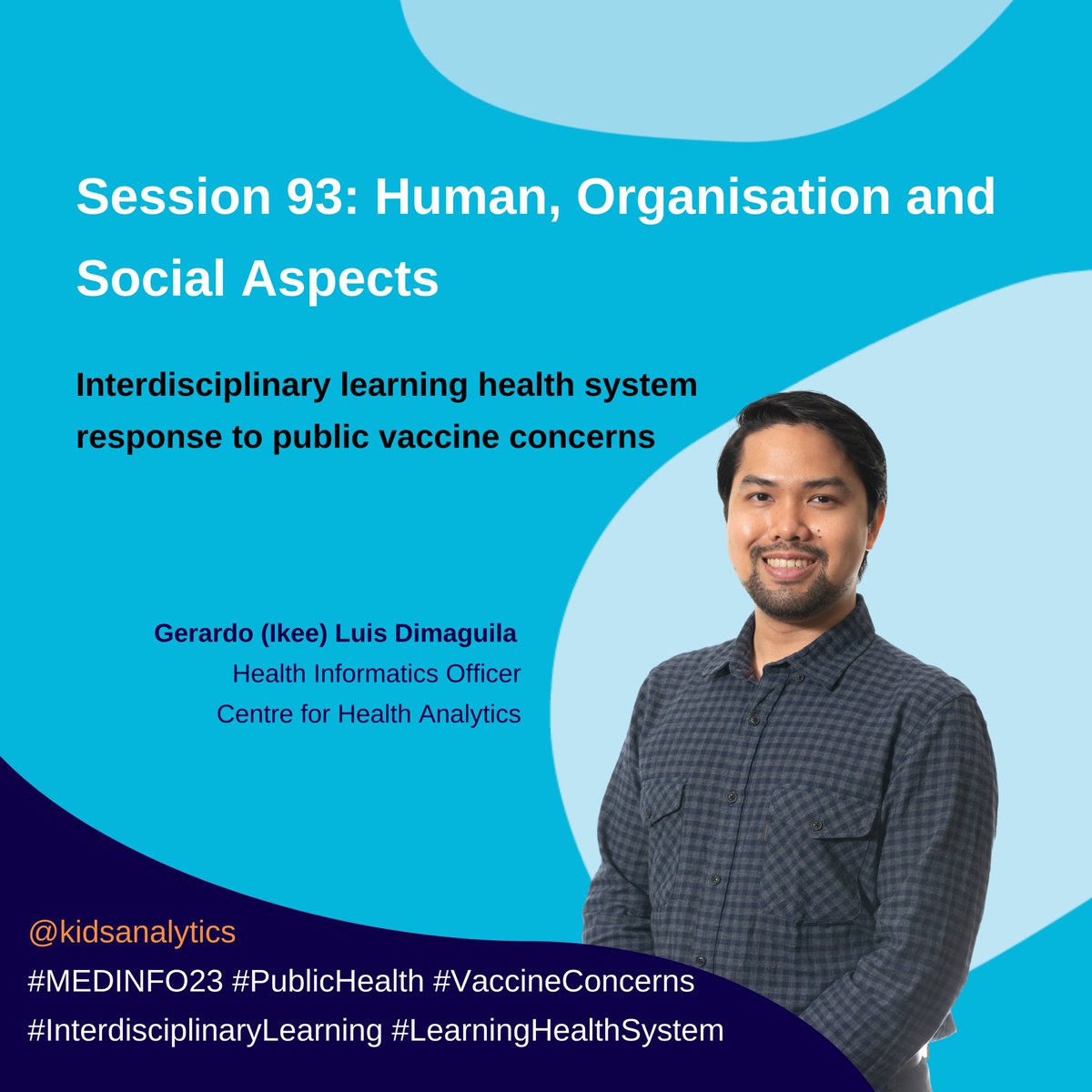 #MEDINFO23 #PublicHealth #VaccineConcerns #interdisciplinarylearning #LearningHealthSystem