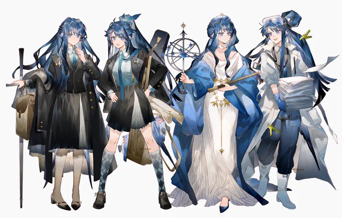 星极和星源生日快乐!Happy birthday to Astesia and Astgenne!