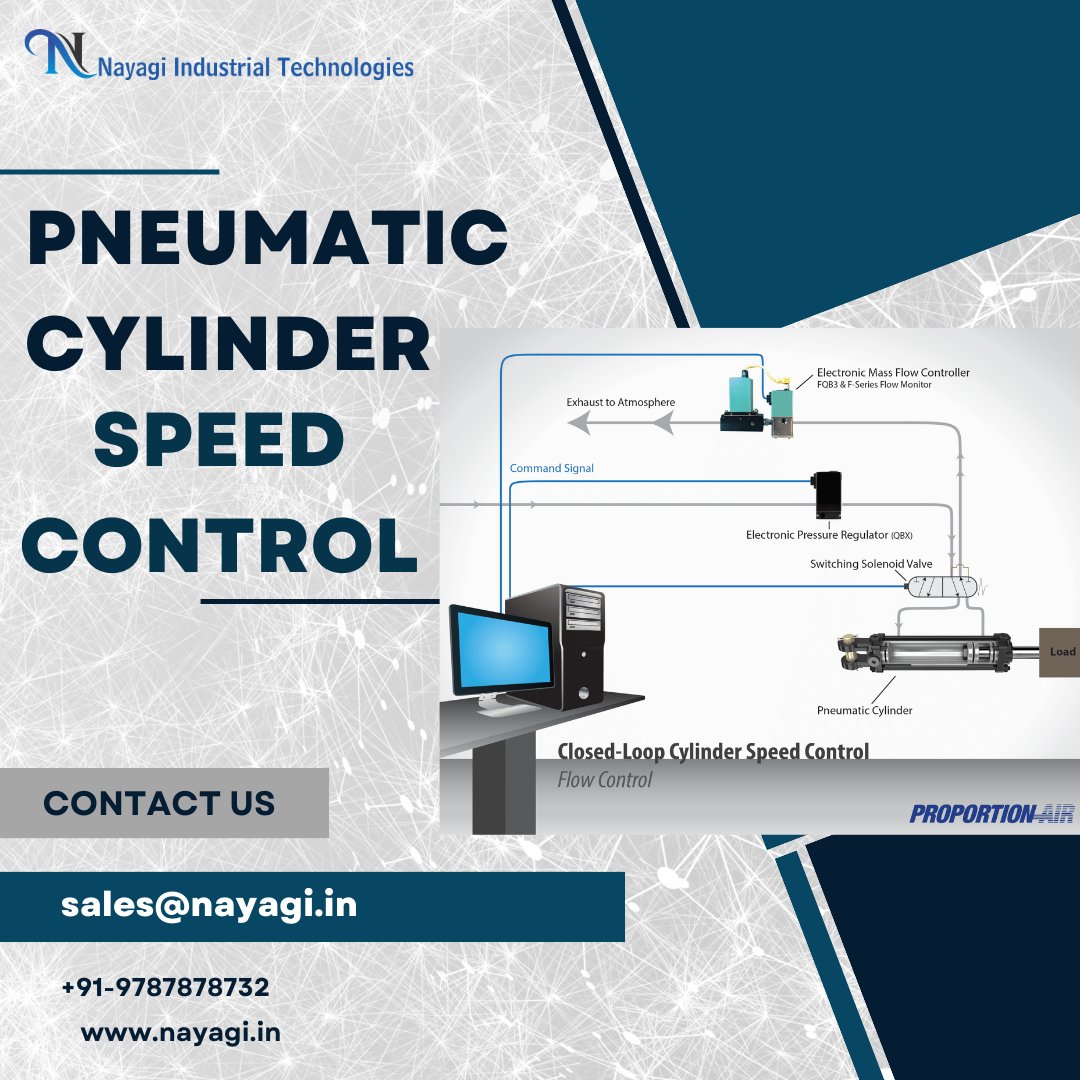 NayagiIndustry's tweet photo. Air over oil is the traditional method for pneumatic cylinder speed control applications.
#PneumaticCylinderSpeedControl #PanelMetersDisplays #Proportion #electronicpressureregulators #SPV #pressurecontroller #proportionair #pressuretransducer #proportionairpressurecontrolvalves https://t.co/ozXGS2ykY1