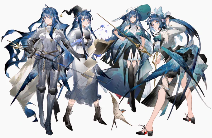 星极和星源生日快乐!Happy birthday to Astesia and Astgenne!