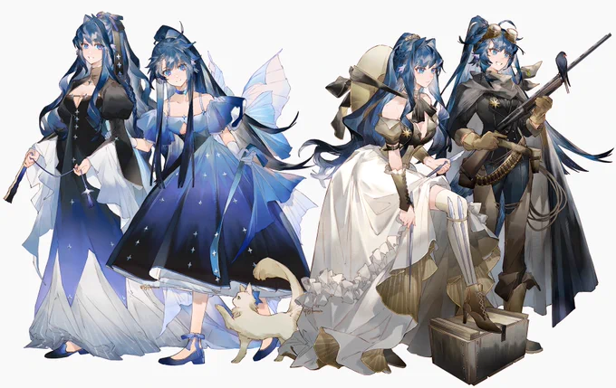 星极和星源生日快乐!Happy birthday to Astesia and Astgenne!