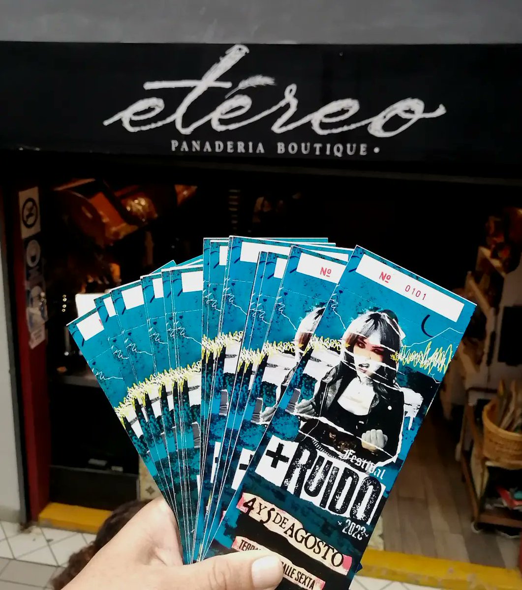 FestMasRuido's tweet image. Listos los tickets en @etereo_panaderia en el Pasaje revolución, el precio es de $250.00 por día, promoción de los dos días por $400.00 los primeros 100 boletos, el día de los shows es de $300.00
¡SÚBELE AL MÁS RUIDOOO! 🤘
#FESTIVALMÁSRUIDOTIJUANA2023