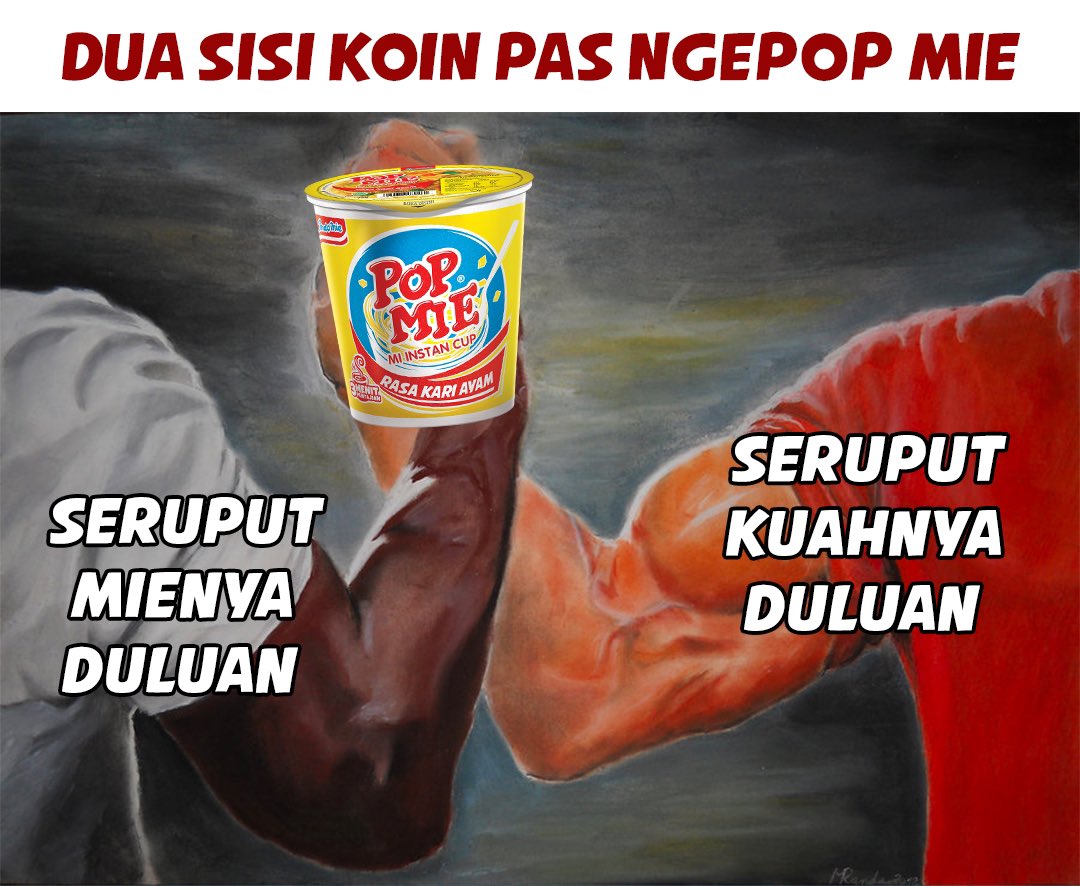 ngePopMie's tweet photo. Biar beda, tapi tetep sama serunya. https://t.co/quOIiphzqV