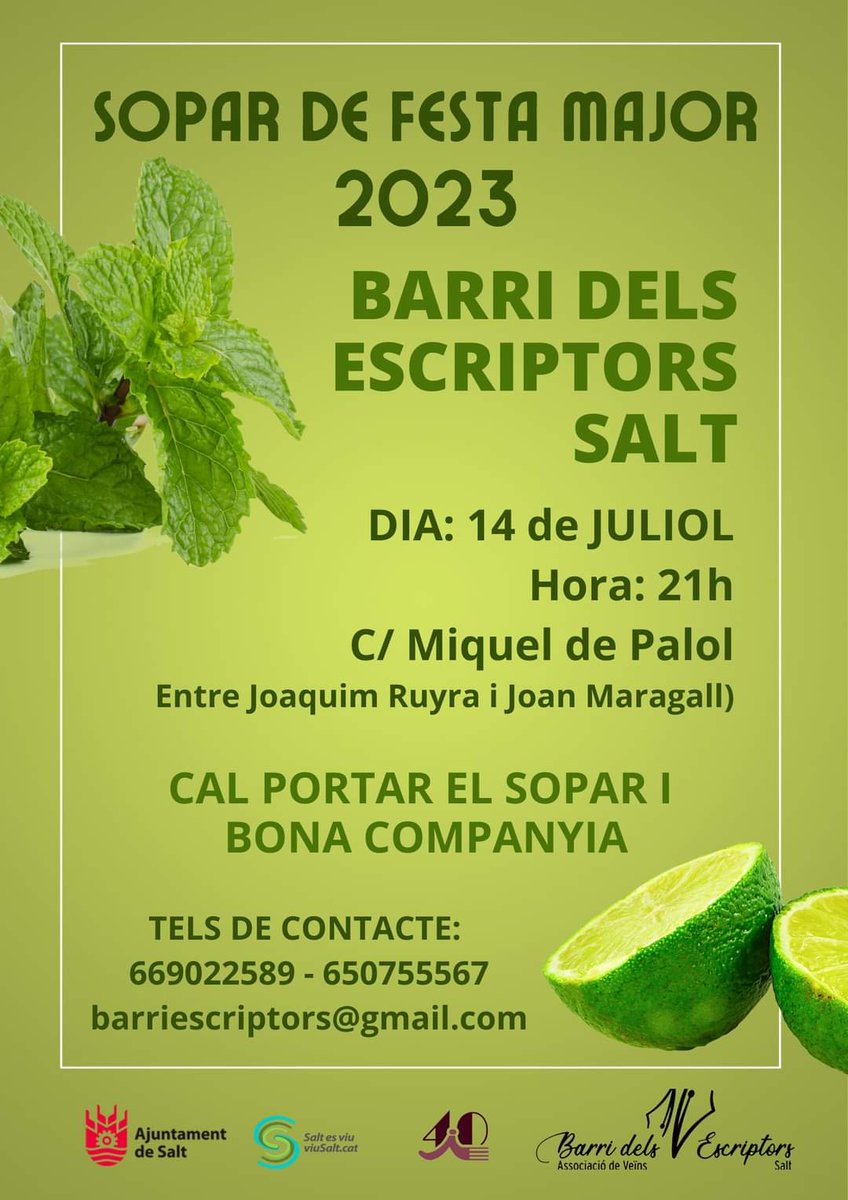 davidezq's tweet photo. #salt #FestaMajor2023 https://t.co/avrboxzDXT