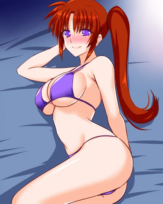 こう見たらフェイトさん、はやてと比べて おとなしい気がするなのはさんだ^^;