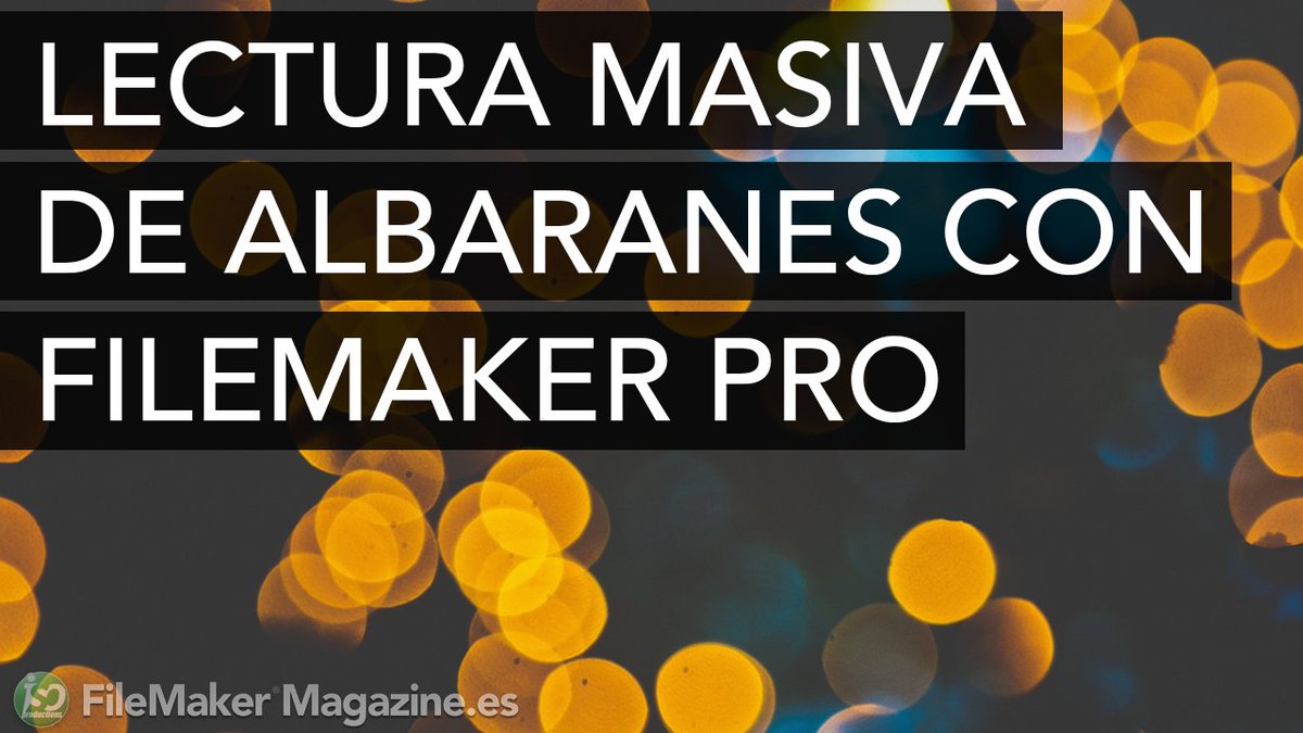 soyjavidura's tweet photo. Es fácil crear albaranes desde #FileMaker pero, ¿cómo puedo saber si han sido firmados por el cliente?
En el vídeo de esta semana de @FileMakerMag_ES tienes una manera de hacerlo de forma masiva, es decir, sin tener que ir uno por uno.
https://t.co/2HDJYpekqm
#muchoFileMaker https://t.co/CkZfCoWuWv