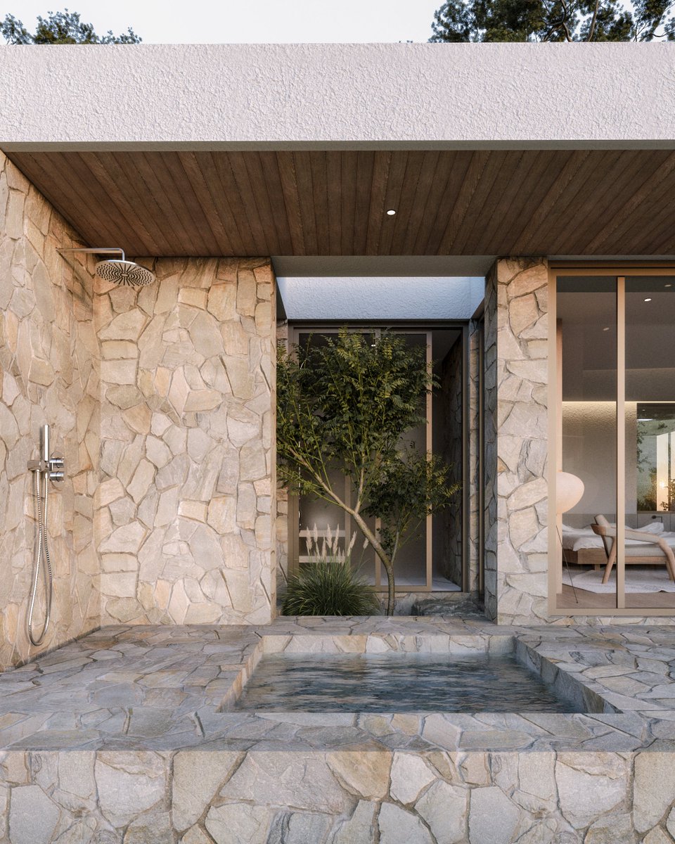 StudioNeba's tweet photo. NV VILLA
Nagarkot, Nepal
2021 - Ongoing

Nestled amidst nature, the outdoor hot tub allows guests to unwind and soak in the breathtaking sights, creating a perfect blend of relaxation and connection with the environment.

#neba #studioneba #nagarkot https://t.co/T3ymsDD10k