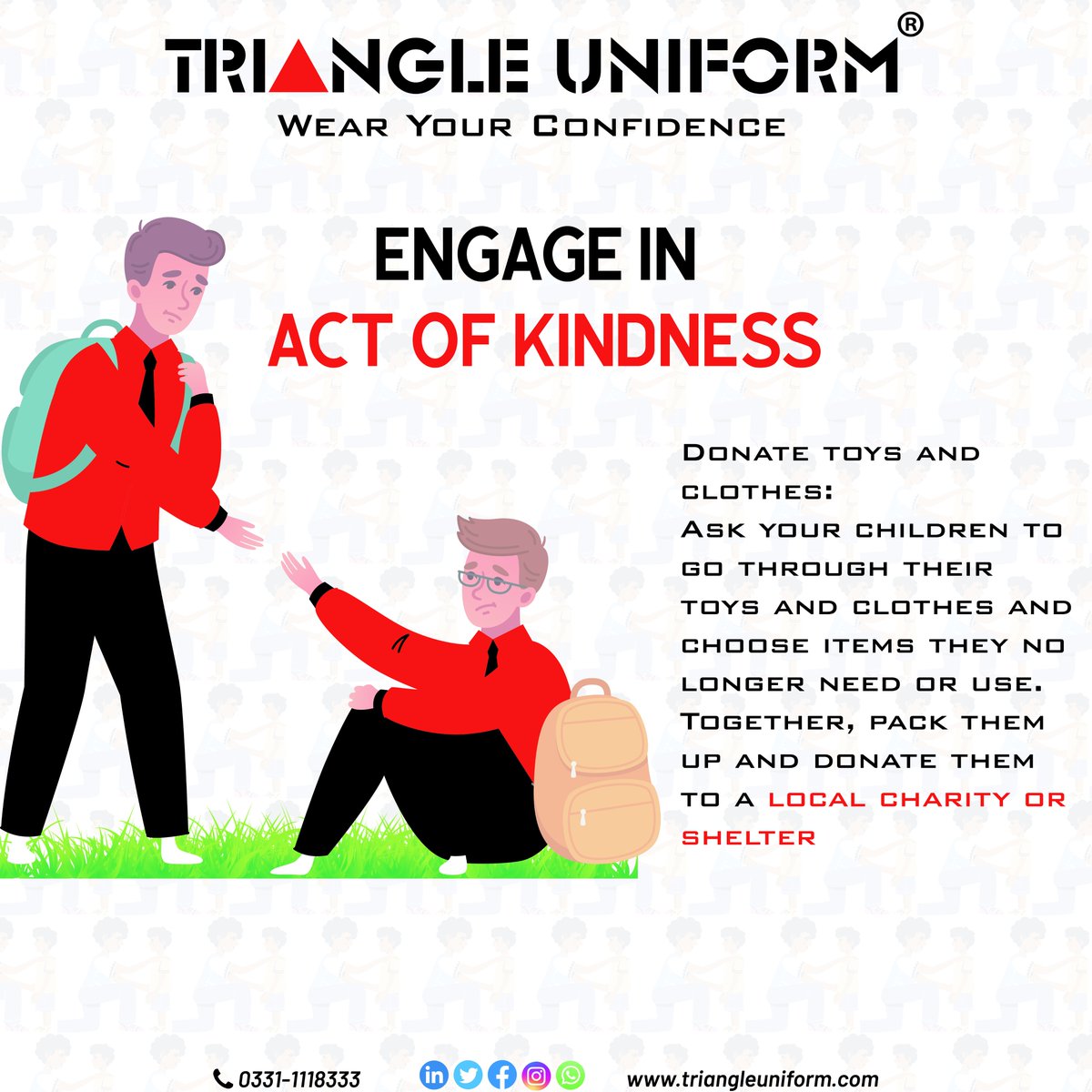 TriangleUniform's tweet image. 𝙆𝙞𝙣𝙙 𝙖𝙘𝙩𝙨 𝙨𝙥𝙧𝙚𝙖𝙙 𝙥𝙤𝙨𝙞𝙩𝙞𝙫𝙞𝙩𝙮 𝙖𝙣𝙙 𝙘𝙤𝙢𝙥𝙖𝙨𝙨𝙞𝙤𝙣, 𝙘𝙧𝙚𝙖𝙩𝙞𝙣𝙜 𝙖 𝙘𝙖𝙧𝙞𝙣𝙜 𝙖𝙣𝙙 𝙞𝙣𝙘𝙡𝙪𝙨𝙞𝙫𝙚 𝙚𝙣𝙫𝙞𝙧𝙤𝙣𝙢𝙚𝙣𝙩.

#kindnessiseverything  #help   #positive #positivity #triangleuniform #schoollife #schooluniforms #triangleuniform