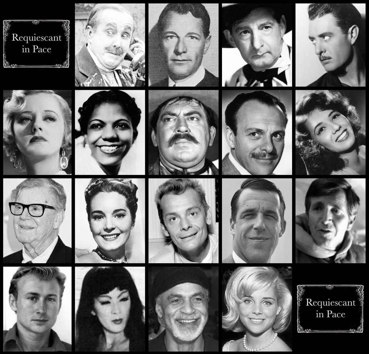 July 10th In Memoriam: James T Kelley, Robert Barrat, Slim Summerville, John Gilbert, Evelyn Laye, Ivie Anderson, Thomas Gomez, Terry-Thomas, Jeff Donnell, Earl Hamner Jr, Suzanne Cloutier, Carleton Carpenter, Fred Gwynne, Bruce Boa, Nick Adams, Tura Satana, Ron Glass, Sue Lyon. https://t.co/413yjF59OK