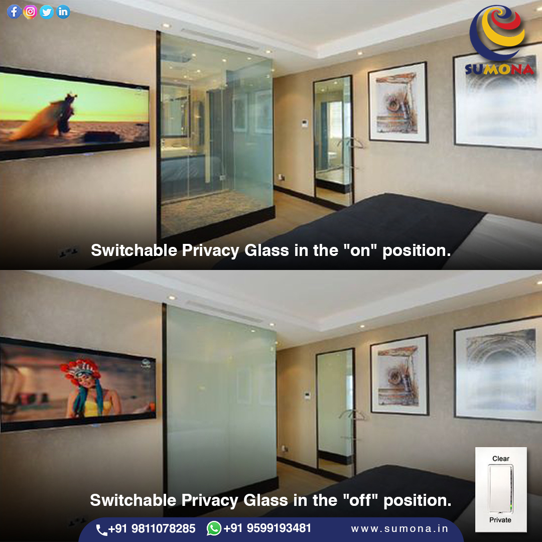 Our smart glass film is easy to install and can be customized to fit any window size. It's also incredibly durable and can withstand even the most extreme weather conditions.
👉 Privacy
👉 Security
👉 Style

#Smartfilmglass #Privacyfilm #Windowfilm #HomeAutomationIndia #Interior