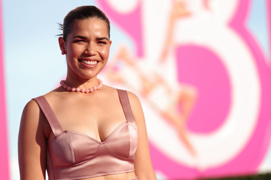 AmericaFerrera_'s tweet photo. America Ferrera at the world premiere of #BarbieTheMovie in Los Angeles on July 9, 2023. https://t.co/FTWpR99fDA
