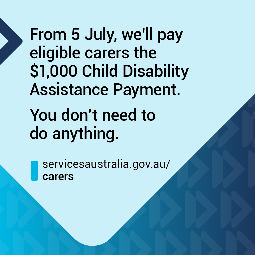 Services Australia on Twitter "Are you caring for a child under 16