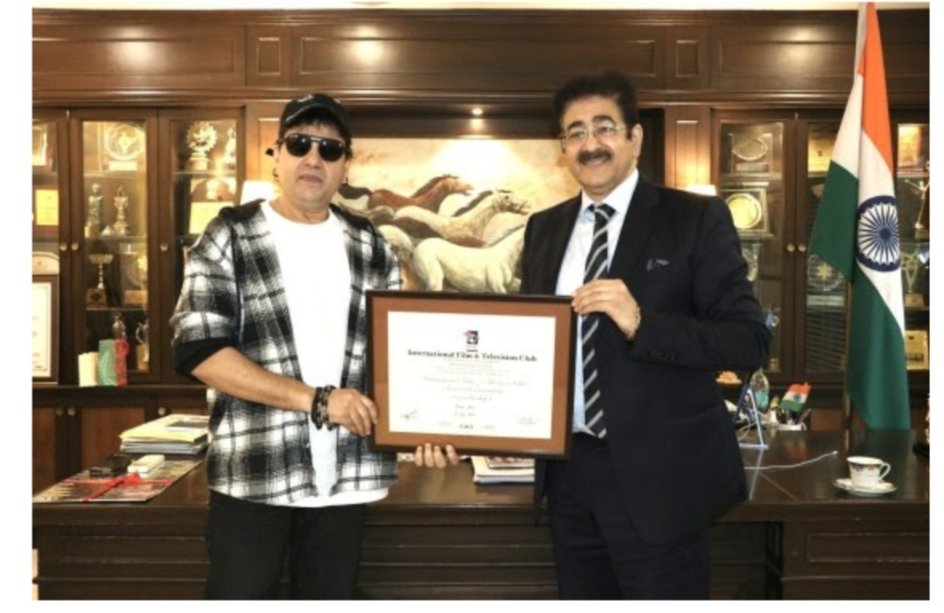 Renowned Music Director Usman Khan was honoured with a lifetime membership of the International Film and Television Club (IFTC) at Marwah Studios.Usman Khan, recognized for his collaboration with music directors Sajid-Wajid on numerous film scores https://t.co/OuvoQMzPBf