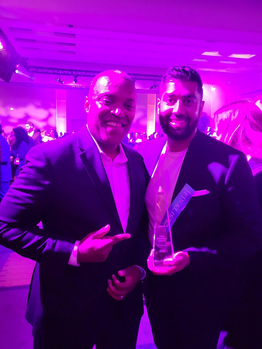 KR_MVTCID's tweet photo. Couldn't be more excited for RASA's Sahil &amp; Rahul and A Baked Joint's "Mama T" for taking home top honors for Favorite Fast Bites and Pastry Chef of the Year, respectively, at tonight's RAMW RAMMY Awards. Thank you for representing the very best of #LifeInMVT! https://t.co/qGNjPaXoQi
