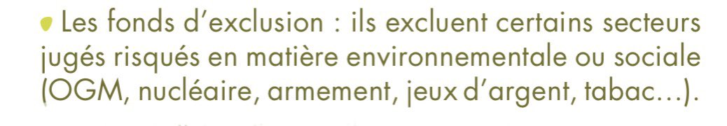 En 2023, le Nucléaire est encore exclut du label Greenfin, créé par le ministère de l’écologie et censé garantir la durabilité des fonds d’investissements.
Il l’est aussi, comme les OGM, de certains fonds d’exclusion.
L’idéologie anti-science s’est infiltrée partout.
w/ @TomDrach