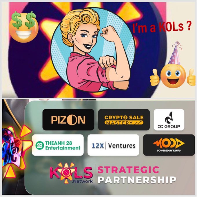 tomorrow282's tweet photo. 🌟💥 HOW TO BE A KOL?
🌟💥The answer is to look at
@KolsNetwork
An opportunity/challenge, partnership and real benefit
🌟💥 The future,..is the Trend
#KOLsNetwork #DCGR #Pizon #cryptosale #theanh28 #12ventunet #StrategicPartnership #DCgroup https://t.co/vYlYDpaUWS