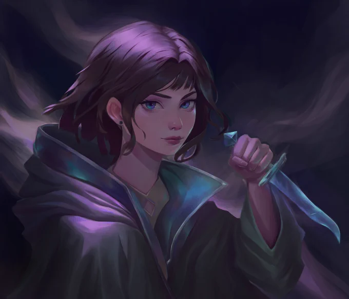 Vin -  The Final Empire Wanted to work on more rendering over the break so here's Vin when she's starting her training  