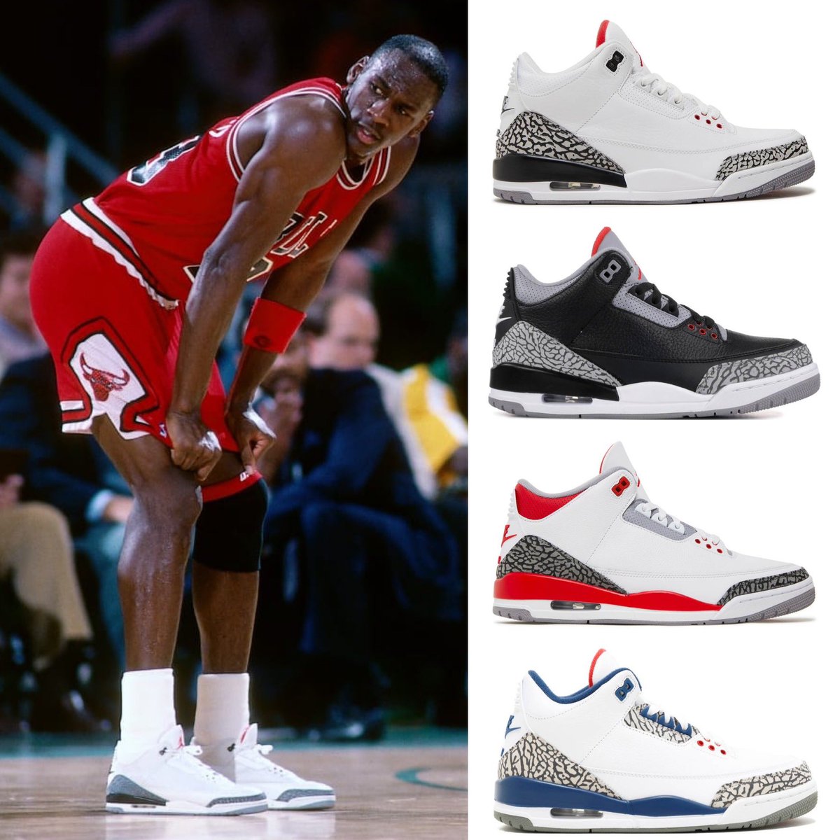The Air Jordan 3 is the Greatest Sneaker of All-Time ‼️

Here’s Why:  sneakerbardetroit.com/air-jordan-3-b…