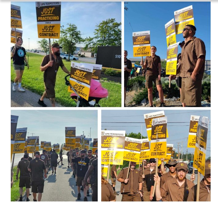BrJoeBalkis's tweet photo. 7/7/23 #upsNegotiationsUpdate
#2023TeamstersupsContractCampaign #Teamsters #ups
#TeamstersMembers #PracticePicket @ ups everywhere!
#DEFUNDfacebook
#DEFUNDtwitter
#DEFUNDyoutube
https://t.co/08x0IGIOAu https://t.co/EK8SRa31YQ