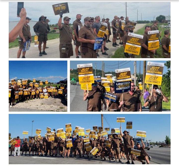 BrJoeBalkis's tweet photo. 7/7/23 #upsNegotiationsUpdate
#2023TeamstersupsContractCampaign #Teamsters #ups
#TeamstersMembers #PracticePicket @ ups everywhere!
#DEFUNDfacebook
#DEFUNDtwitter
#DEFUNDyoutube
https://t.co/08x0IGIOAu https://t.co/EK8SRa31YQ