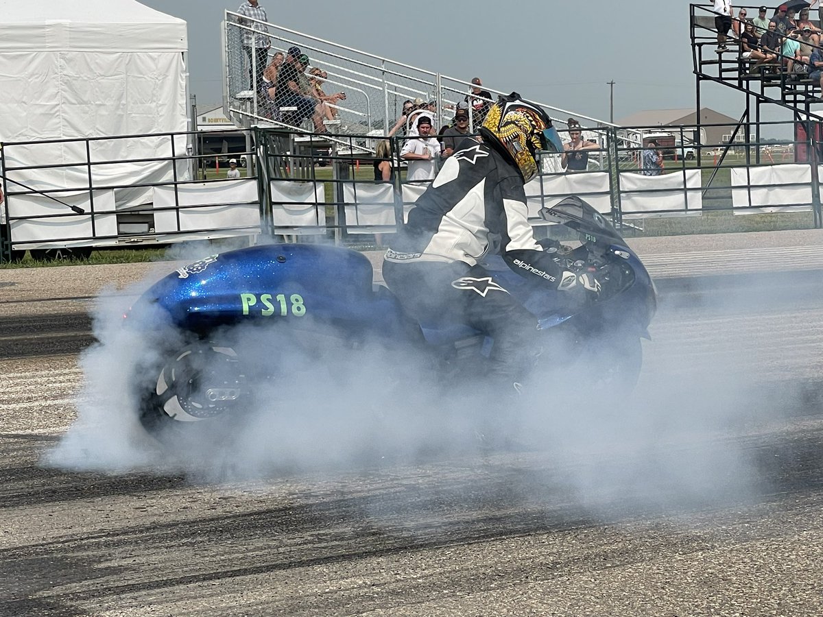Few more shots of the drag race at the Bonnyville Airport. Sean working on his very quick falcon. My buddy Gary and his 700hp turbo hayabusa that he has built from scratch.  Pretty insane.