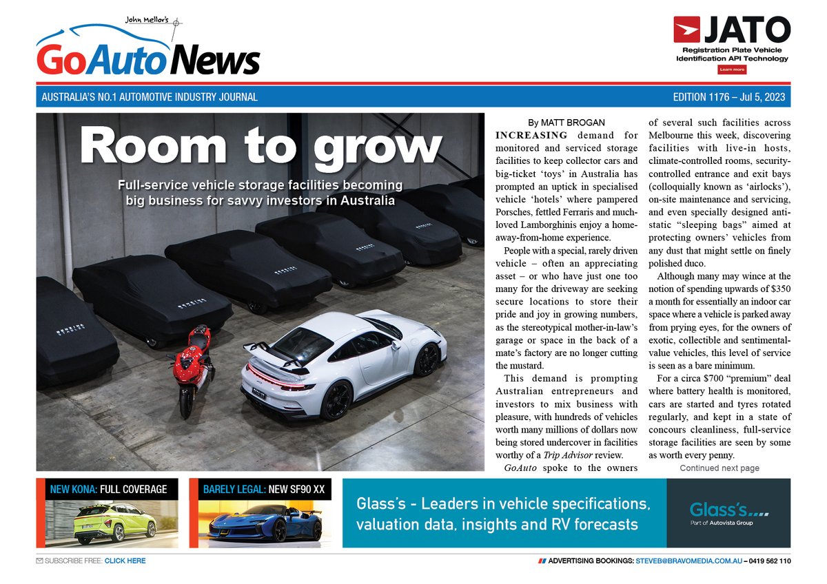 GoAutoMedia (@goauto) on Twitter photo In GoAutoNews: we bring you full coverage from the second-gen <a href="/HyundaiAus/">Hyundai Australia</a> Kona launch, talk to Luke Follacchio of Benzina Stables about the growing popularity of vehicle storage & check-out the latest <a href="/Ferrari/">Ferrari</a> SF90 XX range goauto.com.au/goautonews.html In GoAutoNews: we bring you full coverage from the second-gen <a href="/HyundaiAus/">Hyundai Australia</a> Kona launch, talk to Luke Follacchio of Benzina Stables about the growing popularity of vehicle storage & check-out the latest <a href="/Ferrari/">Ferrari</a> SF90 XX range goauto.com.au/goautonews.html