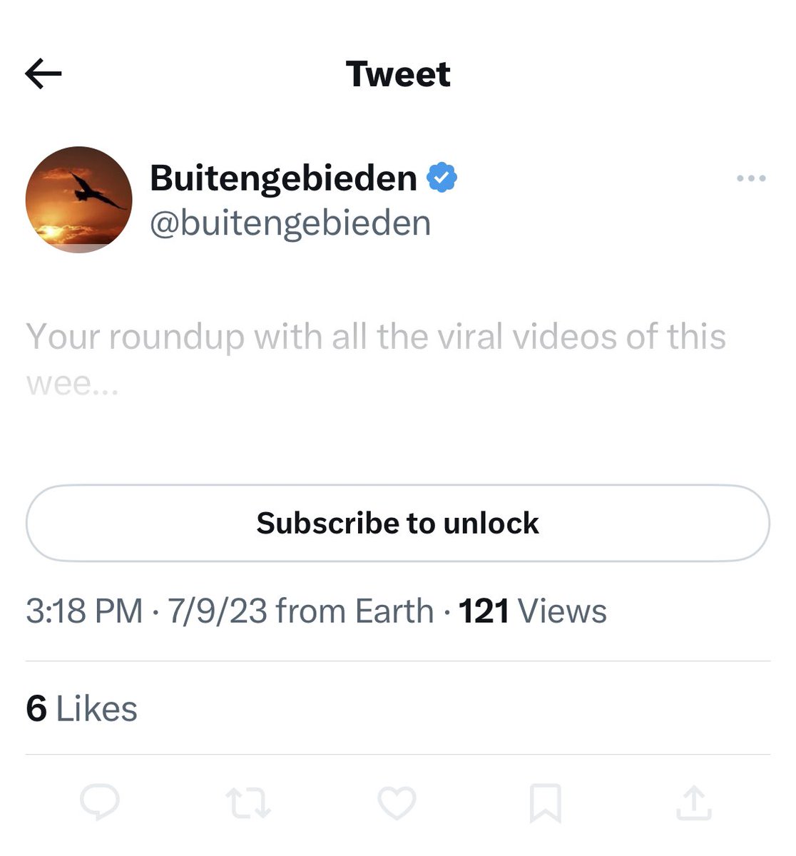 AnaidUthMatar's tweet photo. What?!? Now I can’t see stuff if I don’t subscribe??    I was hesitant about the Thread thing but Twitter is making it really easy … https://t.co/IrU7ySvxvU