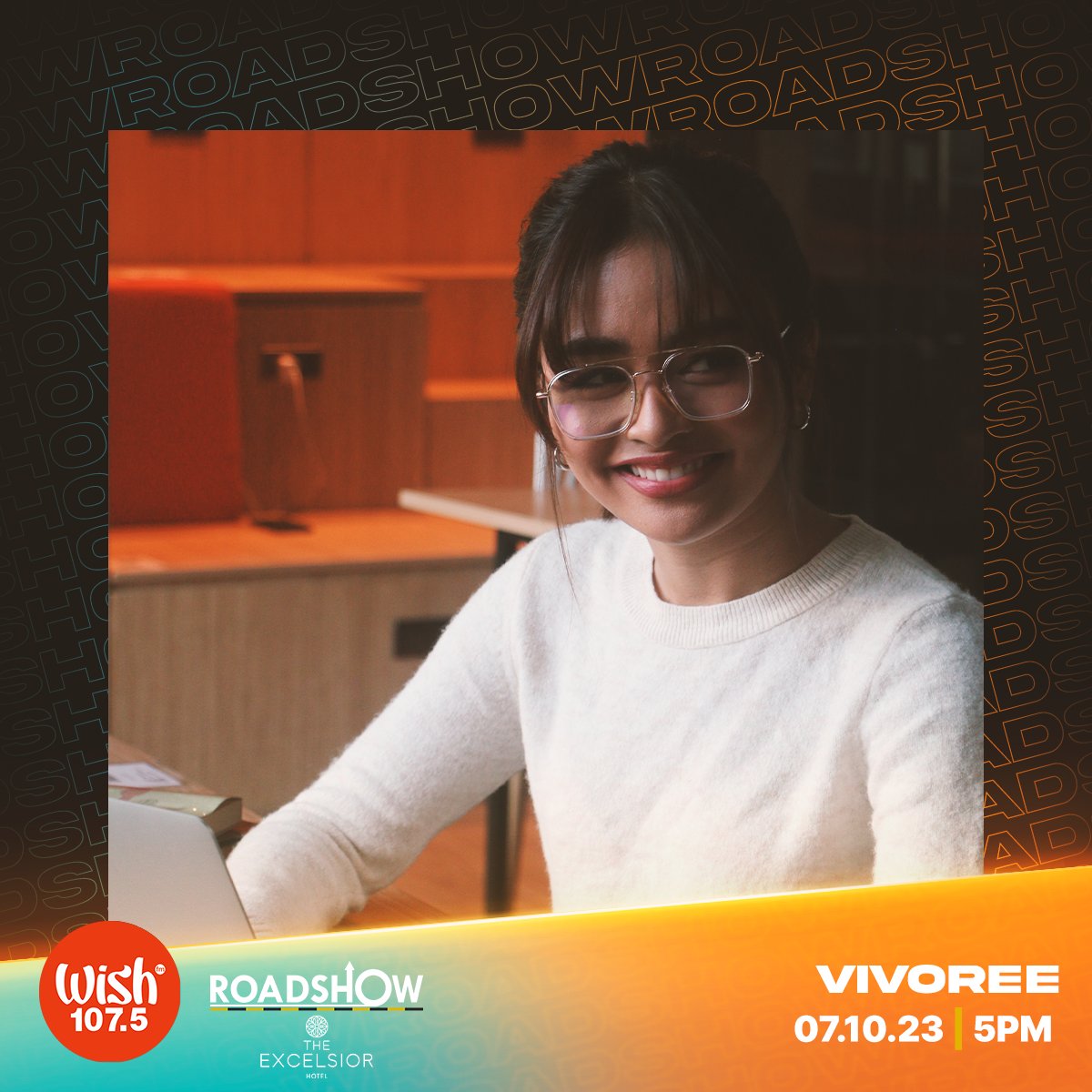 wish1075's tweet photo. Catch multi-hyphenate @InigoDPascual, singer-actress @vivoree, and blogger Kenzo Ortiz Jr. on today's Roadshow with @djalice1075!

The Wish 107.5 Bus will be parked at The Excelsior Hotel in Alabang. See you there, Wishers! https://t.co/Aj5Oer9aSJ
