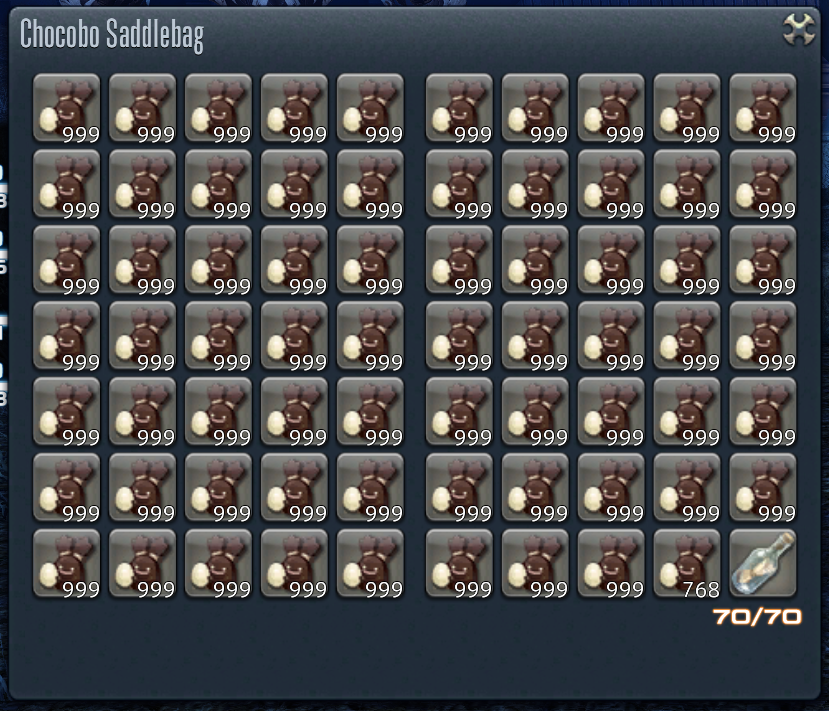 <a href="/FF_XIV_EN/">FINAL FANTASY XIV</a> I umm... I love spriggans and Hatching Tide so I may have gone a little bit overboard during the 2018 event. Slowly eating my way through them though! I love that I can still trade them to people as gifts 💜
