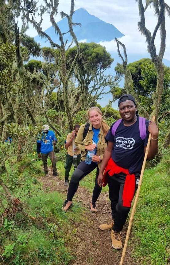 Hiking for a good cause. 
The well being of a Girl Child.
Thank you @RaisingTeensUg1 for creating opportunities for different people to participate and contribute towards ending #MenstrualStigma 
The Girls that benefited will forever remember you: #Hike4GirlsUg