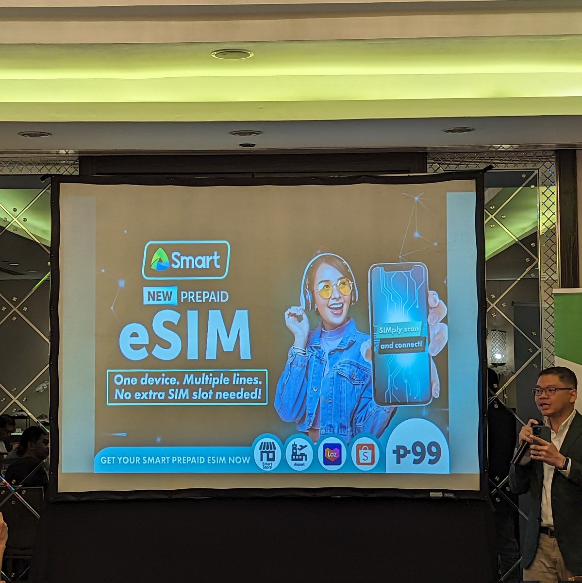 TeknoGadyet's tweet image. Smart launches the first-ever prepaid eSIM in the country! Get yours for only 99 pesos!!!

#Smart #SmarteSIM #SmartPrepaideSIM #SmartPrepaid

@LiveSmart
