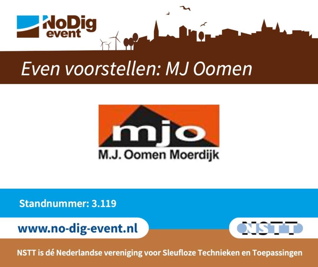 NoDigEvent's tweet image. Beste netwerk,

Ons evenement op 11 en 12 oktober wordt steeds spannender dankzij onze exposanten! Vandaag stellen we u graag onze volgende deelnemer voor: MJ Oomen Moerdijk