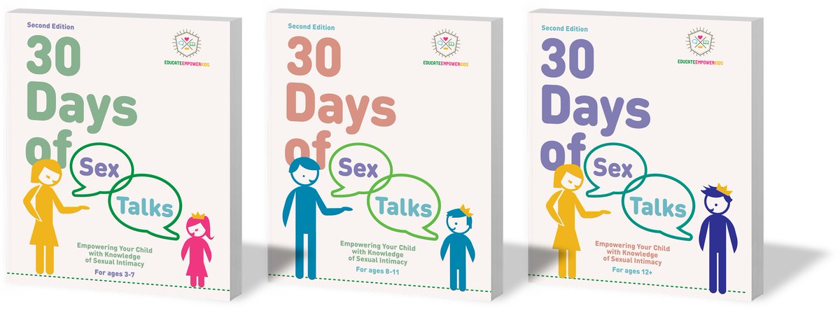 Coming this month! Our 2nd edition of our Amazon best seller, 30 Days of Sex Talks, for Parents of kids ages 3-7, 8-11, and 12+! Find them here: amzn.to/3icFqyr <a href="/MomItForward/">Mom It Forward</a> <a href="/NMDOH/">NM Dept. of Health</a> <a href="/thefatherfactor/">The Father Factor</a> <a href="/LovePeaceMommy/">Ari Adams</a> <a href="/tlovvorn/">Traylor Lovvorn</a> <a href="/Momslifesavers/">Christine Cohen</a> @MoneywiseMoms <a href="/wiredmom/">Wired Mom</a>