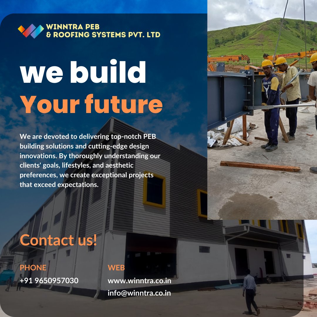 _Winntrapeb_'s tweet image. Where Precision Meets Vision: Pioneering PEB Building Solutions and Inspiring Design Innovations.
.
.
.
.
#preengineeredbuildings #preengineered #preengineering #preengineeredbuilding #building #buildings #future #threads #threadwork #work #innovation